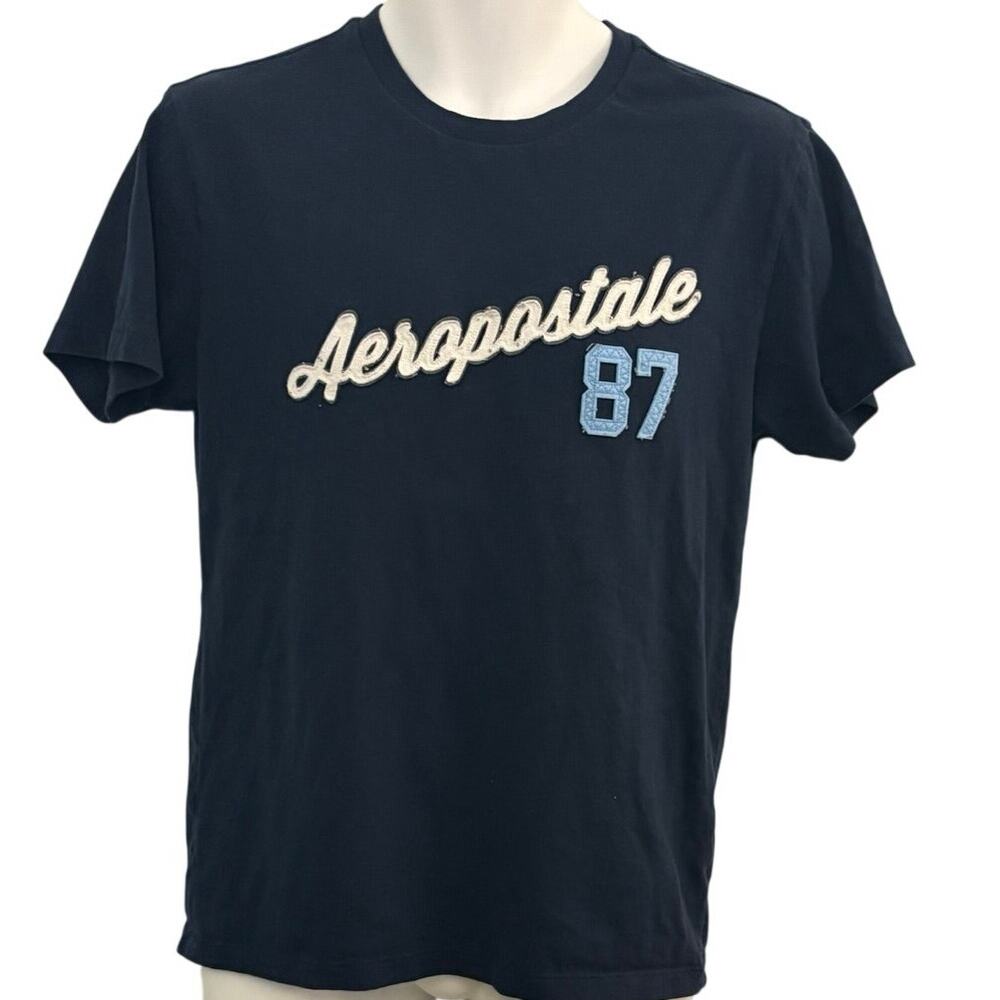 Aeropostale Navy Blue Short Sleeve T-Shirt. Size Small